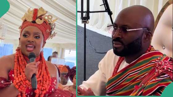 Lady weeps at her wedding because she married good man who changed her life completely for better