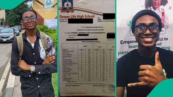 "Find B and win N5m": Ex-Deeper Life student shows his secondary school results, challenges people
