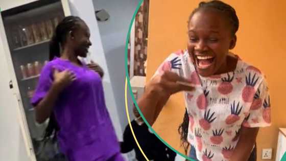 Nigerian nanny celebrates her nursing licence after two years of hard work
