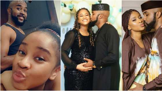 Mother's Day: Adesua Etomi reacts as Banky W shares photos of special moments to celebrate her