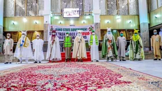 Yadda wani zaman musamman da aka yi da Gwamnan Kano da Sarakunan kasa 5 ta kasance
