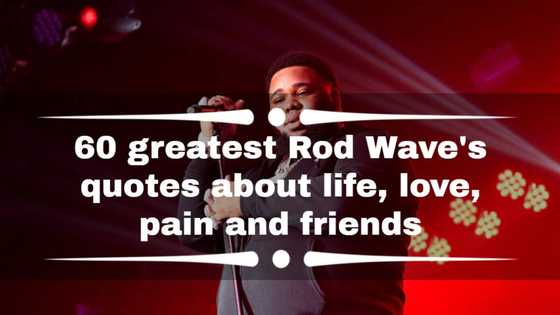 60 greatest Rod Wave quotes about life, love, pain and friends