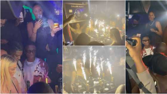 Wizkid gives free show at London club he 1st performed at 10 years ago, parties hard with fans