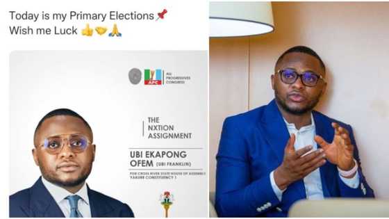 Let's get it: Fans and colleagues drum support for Ubi Franklin as he goes for primary elections