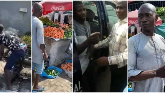 Asirin wani dan kasuwa dake wanke kayan marmari da ruwan kwata ya tonu (bidiyo)