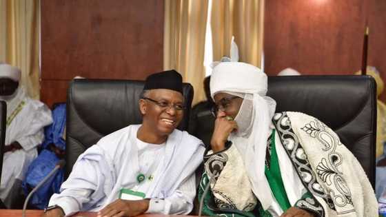 Malam El-Rufai ya kai ma Malam Muhammadu Sunusi II ziyara a Awe