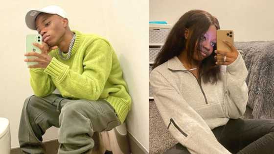 Lyta's baby mama Kemi Ayorinde calls out his manager for allegedly removing her son's name 'Aari' on a new song