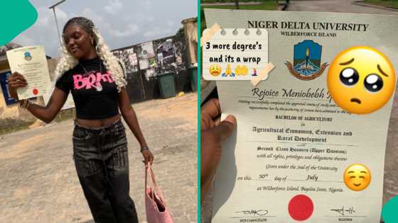 Niger Delta University student who had 13 missing scripts graduates with second class upper