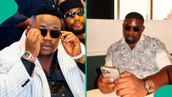 Cubana Chiefpriest shares video of Don Jazzy’s N650m wristwatch, prays never to be poor: “Men dey”