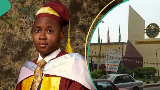 "Handsome young graduate with perfect figure": UNILAG celebrates best-graduating student with 5.0 CGPA