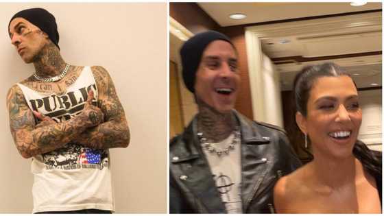 Kourtney Kardashian’s lover Travis Barker flies for first time since surviving deadly plane crash in 2008