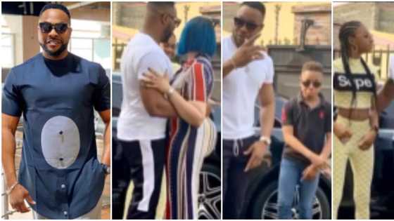 Actor Bolanle Ninalowo shares adorable video with his wife and kids