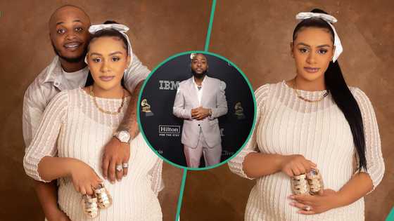 Fans dig up old video of Davido's cousin's wife, Heidi Korth, after they announced 2nd pregnancy