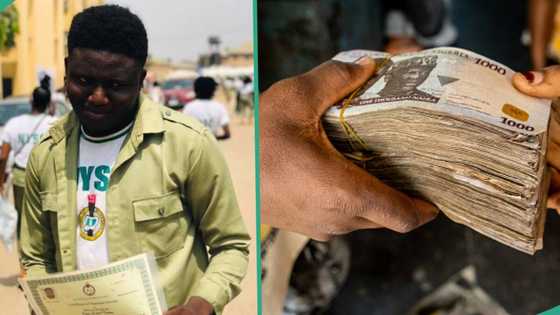 "I earned N163,000 monthly during NYSC": Man shares details of money he made working in school