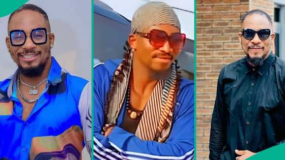 Man sheds tears after seeing late Junior Pope's lookalike, clip trends: "Abi na him old video?"