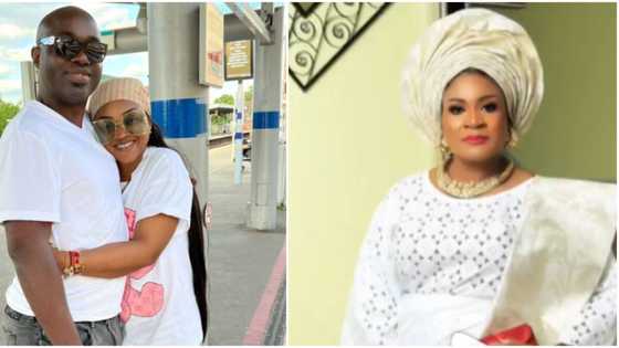 "A woman that knows her worth stands strong": Mercy Aigbe's co-wife celebrates IWD, shares stunning photo