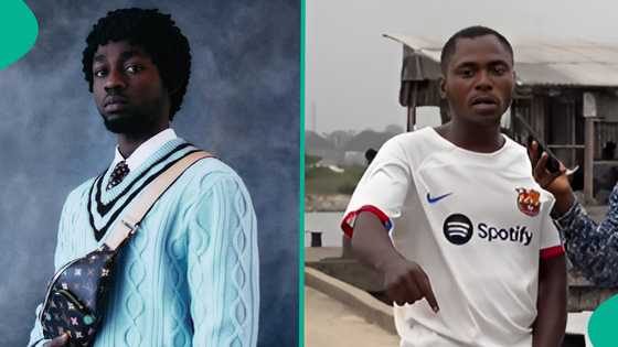 "Omah Lay is owing me N12K": Singer's alleged friend shares what transpired between them in 2014