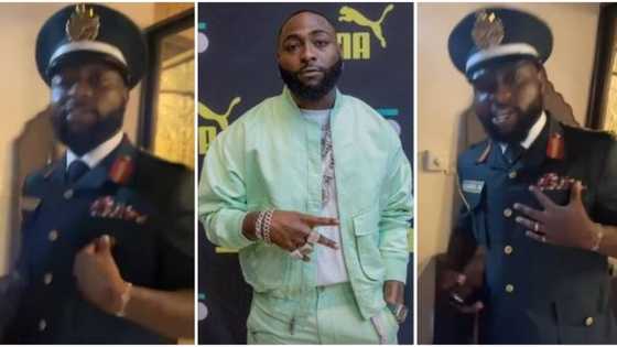 5 star general, 001 doings: Clip of Davido in his military outfit for his Lagos 'Timeless' show trends online