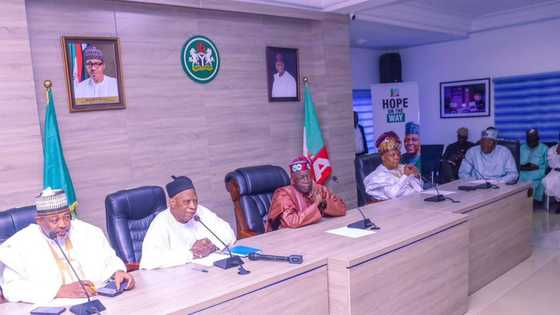 Adjustment of campaign council list? Tinubu, APC NWC members hold closed-door meeting