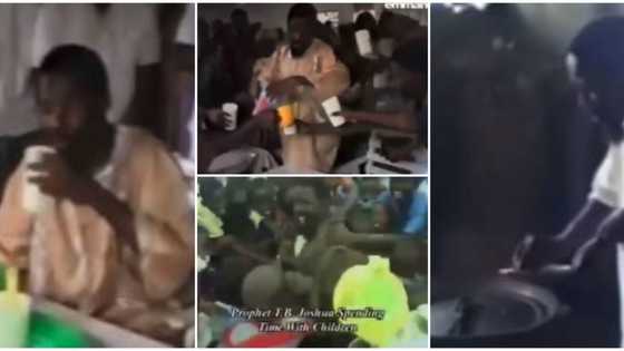 TB Joshua: Old video of the late prophet cooking food and serving water to church members warms hearts