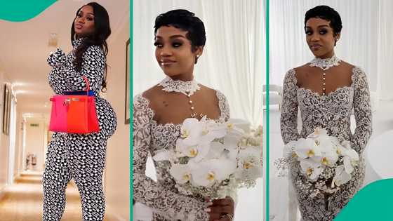 Lady shares observation as she compares Chioma's 2022 and recent wedding looks: "Who noticed it?"