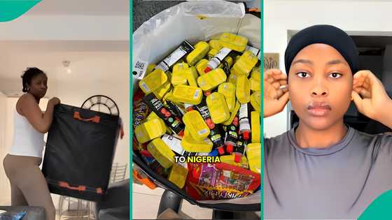 Lady in UK uses box to ship goods to her family in Nigeria, gives breakdown of amount she spent