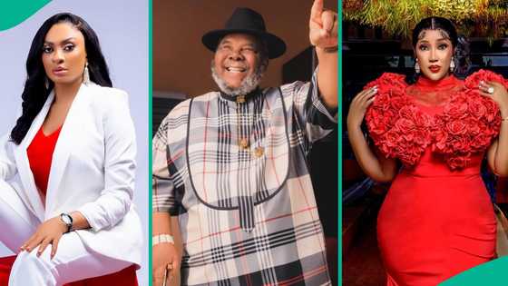 May Edochie, Judy Austin celebrate Yul's father Pete at 78, shower prayers on 'Lion of Africa'