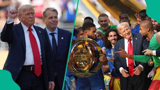 Donald Trump gatecrashes Chelsea's Club World Cup celebrations: James, Palmer reacts