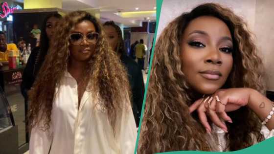 Genevieve Nnaji makes rare online appearance, looks half her age in photo, video: “Ageless vampire”