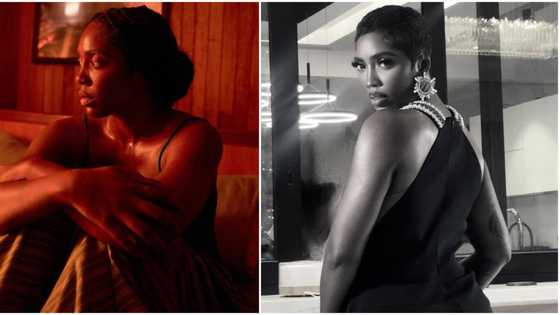 Tiwa Savage plays lead actress, co-directs debut movie 'Water and Garri,' shares moments on set