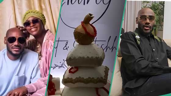2baba finally weds new wife Natasha Osawaru traditionally, video trends: “be like backyard wedding”