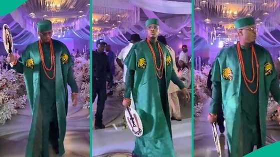 Video shows groom walking into wedding venue alone after refusing to have groomsmen, people react