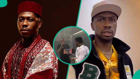 Moses Bliss' reaction as Josh2funny surprises him with Ferrari toy car as b'day gift trends