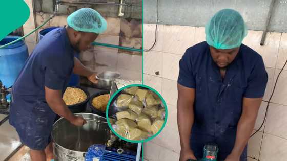 Pap seller whose business started with N30 shares his story in viral video: "Started with N30"