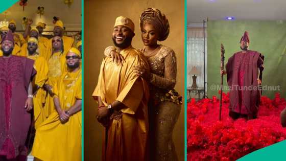 Chivido 2024: "We are here to receive our wife," sweet video as Davido speaks about wedding