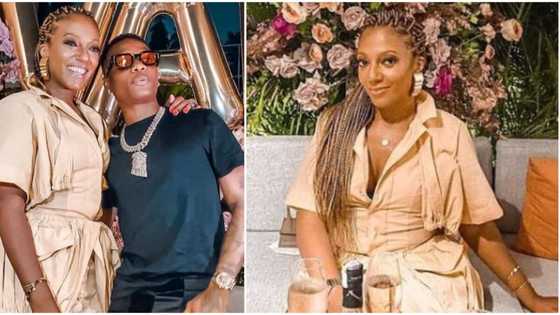 Nigerian star Wizkid spotted chilling with Ghanaian President Nana Akuffo Addo’s daughter on her birthday