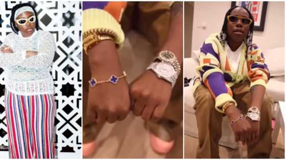 "I deserve it": Singer Teni comforts herself in video after splashing millions on luxury wristwatch