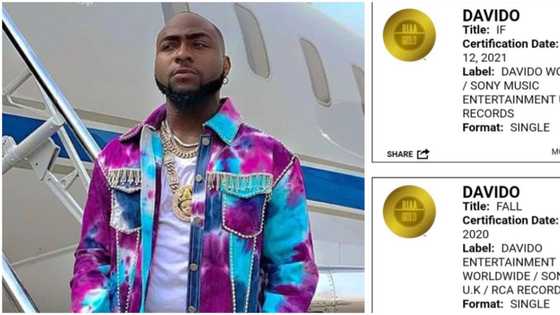 Davido's 2019 If certified gold in the US, singer gives all glory to God