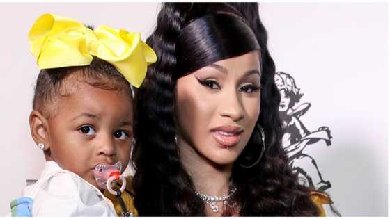 American rapper Cardi B releases Grecian-inspired maternity shoot with daughter Kulture