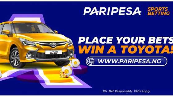 Drive home a Toyota Starlet: PariPesa turns football bets into a real car giveaway