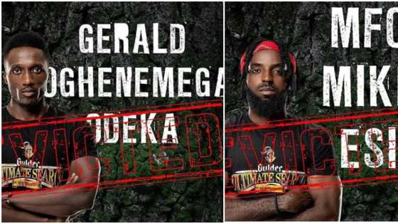 GUS: Fans hit with double eviction as Mfon exits show due to lack of self control, Gerald follows