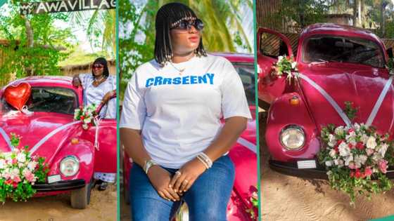 Nigerian man living in USA buys Volkswagen for his wife as Valentine gift: "This is what she wanted"