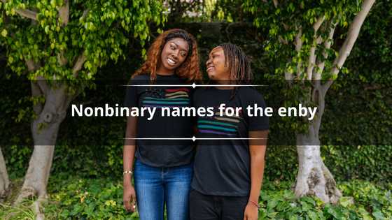170+ great nonbinary names for the enby folks looking for a new one