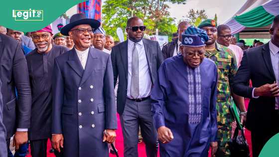 Breaking: Wike renames Abuja International Conference Centre after Tinubu, photos emerge