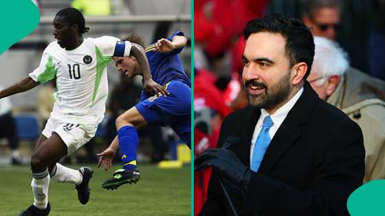 Jay Jay Okocha receives unexpected shoutout from New York City Mayor, video