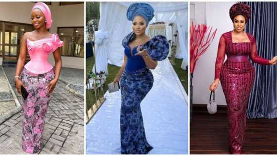 Legit style pick of the week: 7 asoebi ladies impress fashion lovers with their ensembles