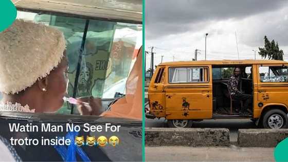 Woman seen brushing her teeth on commercial bus, video trends on TikTok