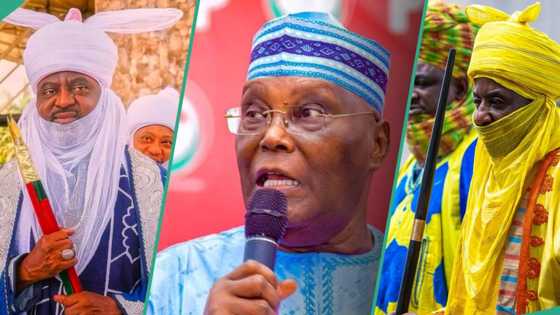 Atiku reacts to Sanusi vs Bayero royal tussle, says "we need to remind Tinubu"