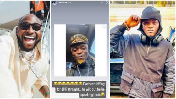 “He’s wild but he speaks facts”: Davido hails Portable, laughs hard at video of Zazu crooner giving advice