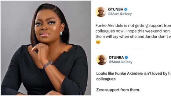 “She doesn’t support them too”: Man calls out Funke Akindele’s colleagues for not supporting her campaign